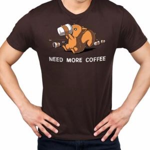 "Need More Coffee" Funny T-shirt from Teespring